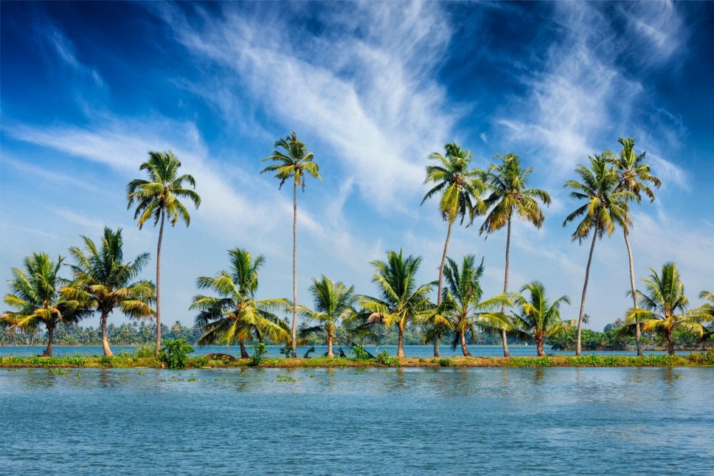 Die malerischen Backwaters von Alappuzha - Rundreise nach Südindien Die malerischen Backwaters von Alappuzha - Rundreise nach Südindien