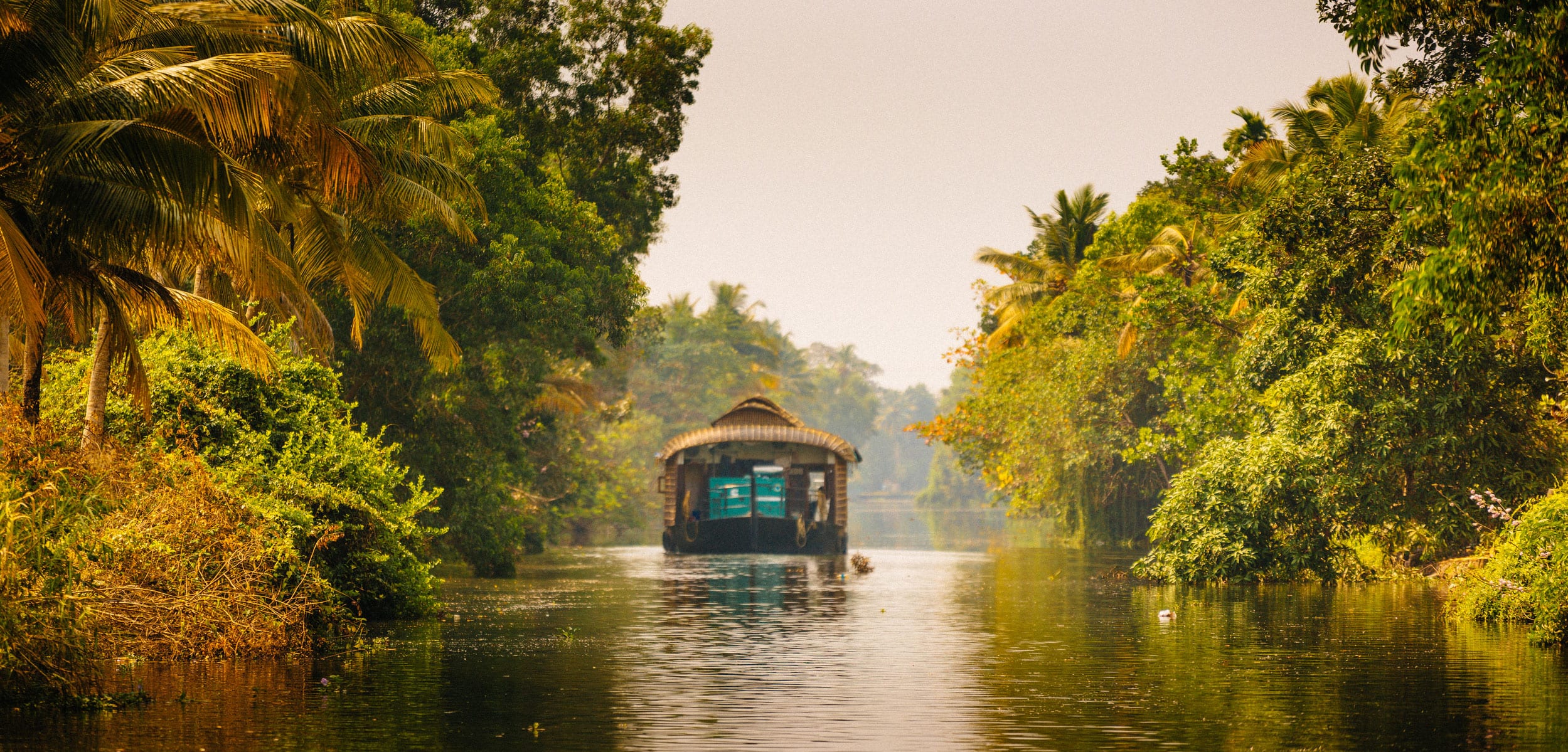 Hausbootfahrt auf den Backwaters von Kerala