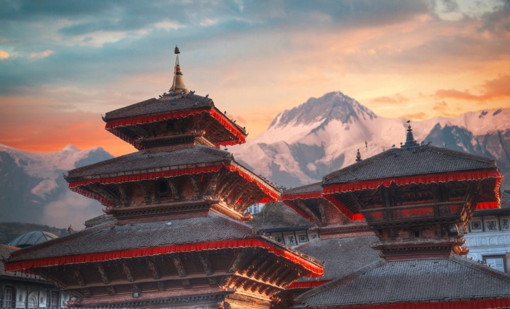 Die Königsstadt Patan (Lalitpur) im Kathmandu-Tal Die Königsstadt Patan (Lalitpur) im Kathmandu-Tal