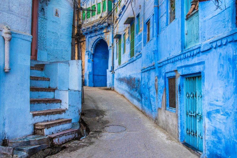 Entdecken Sie die blauen Häuser und Straßen von Jodhpur Entdecken Sie die blauen Häuser und Straßen von Jodhpur