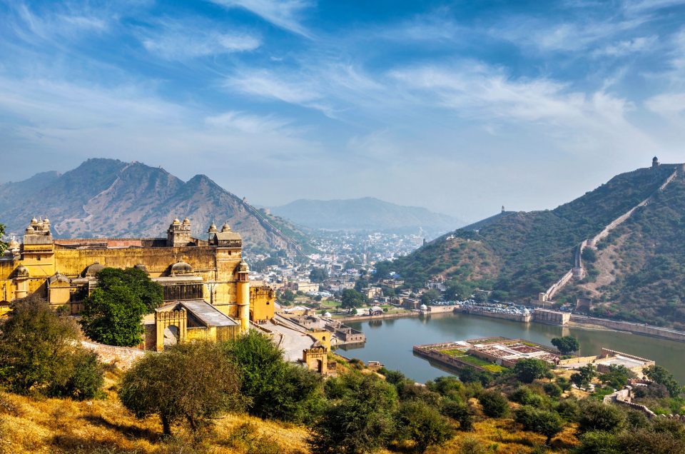 Das Amber Fort in Jaipur