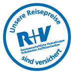 Unsere Reisepreise sind versichert!